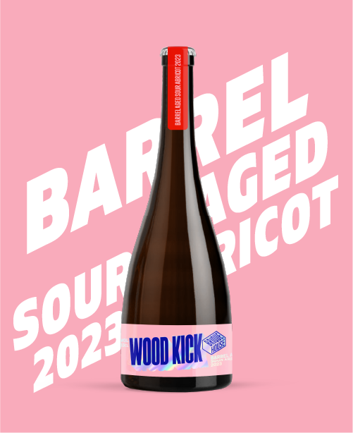 WOOD KICK Barrel Aged Sour Abricot - 33cl